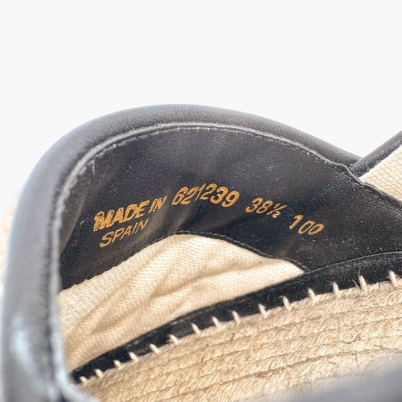 Gucci Pilar Marmont GG Espadrilles Size 38.5 US 8.5 Beige Monogram Quilted Flats - Picture 14 of 15